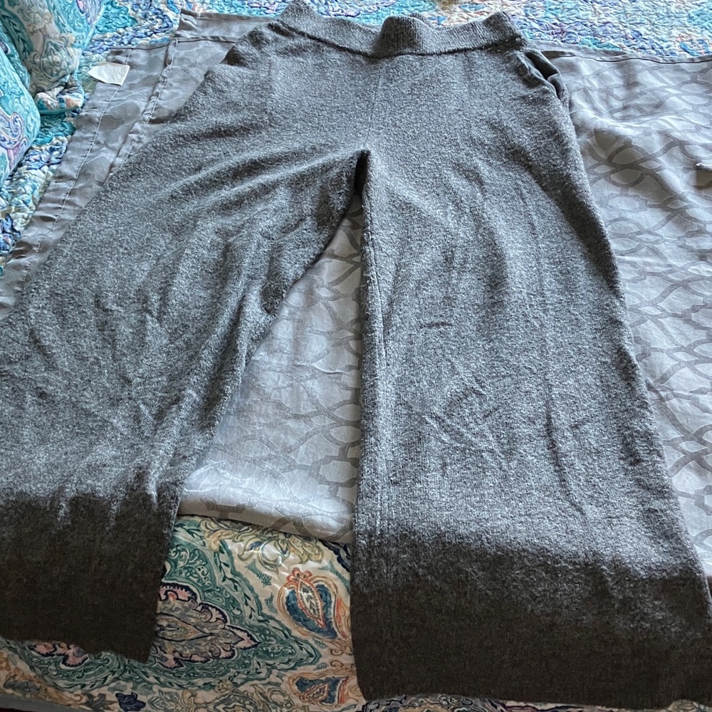 Gray Boot Cut Women's Pants